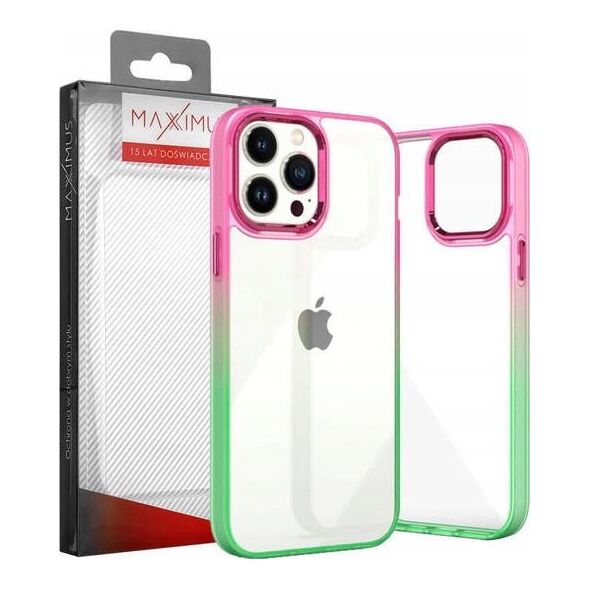 Maxximus MX RAINBOW IPHONE 15 PRO MAX (6.7) RED-GREEN / CZERWONO-ZIELONY 14115240 5901313079699