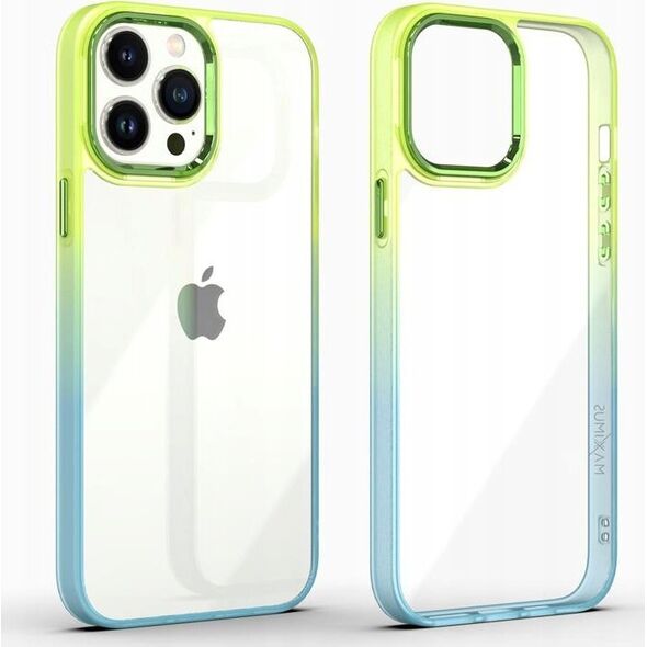 Maxximus MX RAINBOW IPHONE 14 PRO MAX (6.7) LIME-BLUE / ZIELONO-NIEBIESKI 14115244 5901313079101