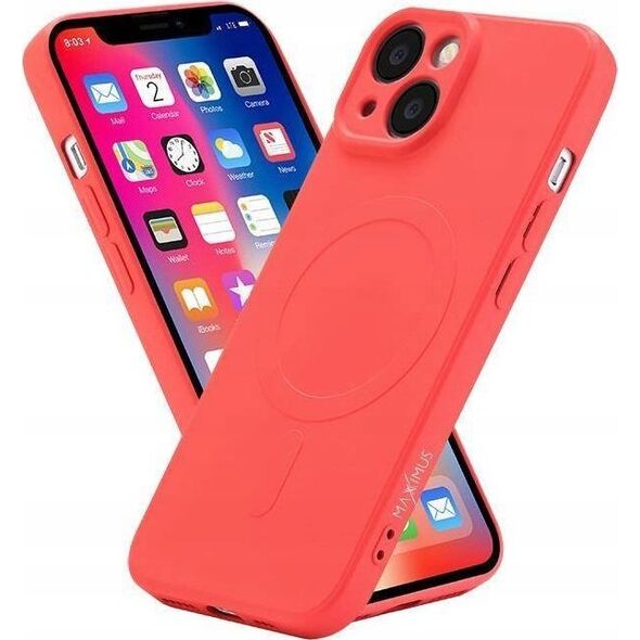 Maxximus MX LIQUID ARMOUR IPHONE 15 PRO MAX (MagSafe) 6.7, RED / CZERWONY 14115255 5901313079804