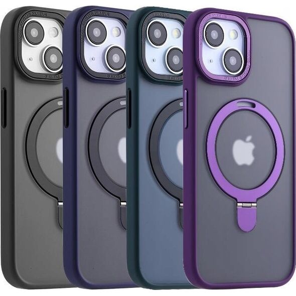 Maxximus MX KICKSTAND MAGSAFE CIRCLE IPHONE 15 PRO MAX (6.7), PURPLE / FIOLETOWY 14115263 5901313091967