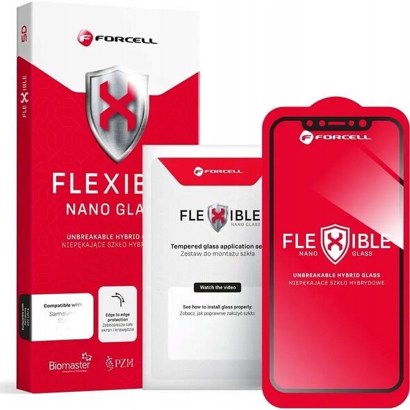ForCell Forcell Flexible 5D - szkło hybrydowe do iPhone Xr/11 czarny 14116665 5903396156557