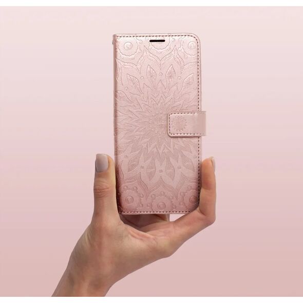 ForCell Kabura MEZZO Book do XIAOMI Redmi 13C / POCO C65 mandala złoty róż 14116706 5903396256387