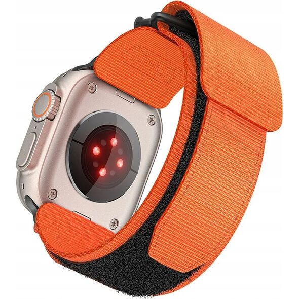ForCell FORCELL F-DESIGN FA05 pasek nylonowy do APPLE Watch 42 / 44 / 45 / 49 mm pomarańczowy 14116739 5903396291609