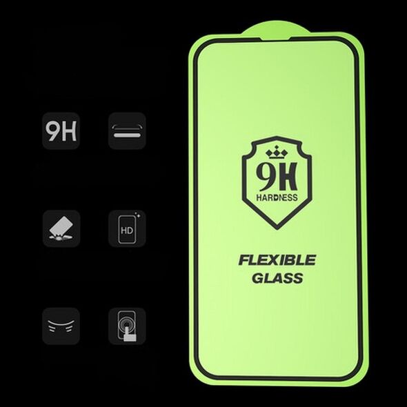 Bestsuit Szkło hybrydowe Bestsuit Flexible 5D Full Glue do iPhone 16 czarny 14116752 5903396315190