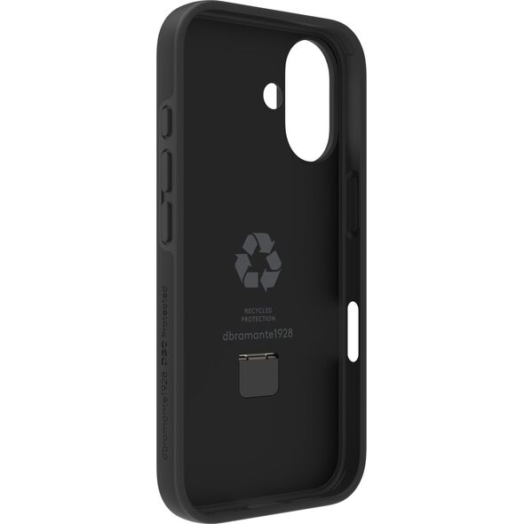 dbramante dbramante1928 Iceland Ultra D3O MS Kick - obudowa ochronna z podstawką do iPhone 16 kompatybilna z MagSafe (black) 14118796 5711428062901