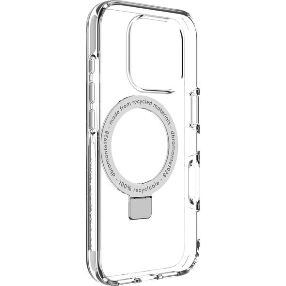 dbramante dbramante1928 Iceland Ultra D3O MS Kick - obudowa ochronna z podstawką do iPhone 16 Pro kompatybilna z MagSafe (clear) 14118802 5711428062987