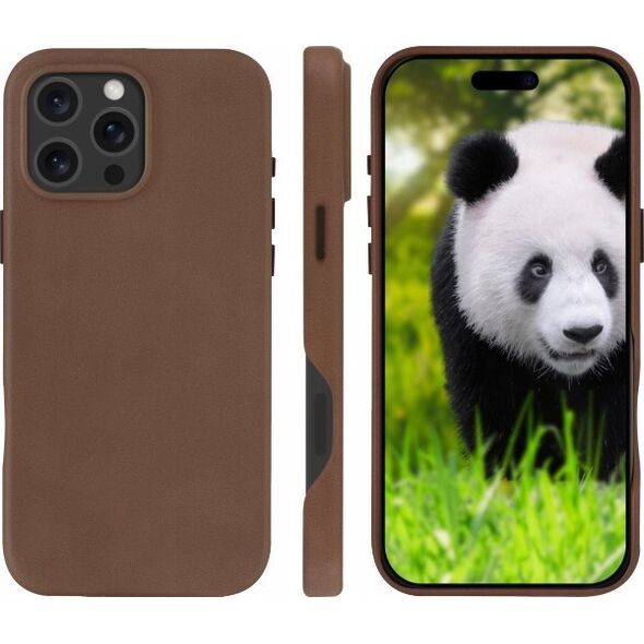 dbramante dbramante1928 Roskilde 2 MagSafe - skórzana obudowa ochronna do iPhone 16 Pro Max kompatybilna z MagSafe (dark tan) 14118819 5711428063540