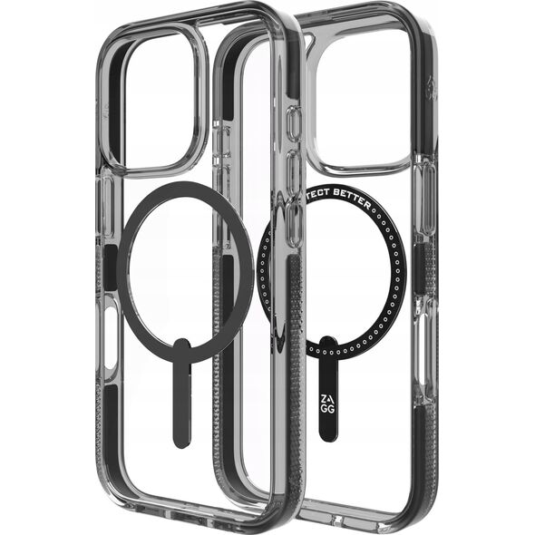Zagg International ZAGG Santa Cruz Snap - obudowa ochronna do iPhone 16 Pro kompatybilna z MagSafe (black) 14118901 840390318886