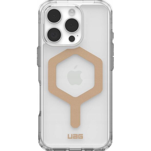 UAG UAG Plyo Magsafe - obudowa ochronna do iPhone 16 Pro kompatybilna z MagSafe (ice/gold) 14118910 840283915192