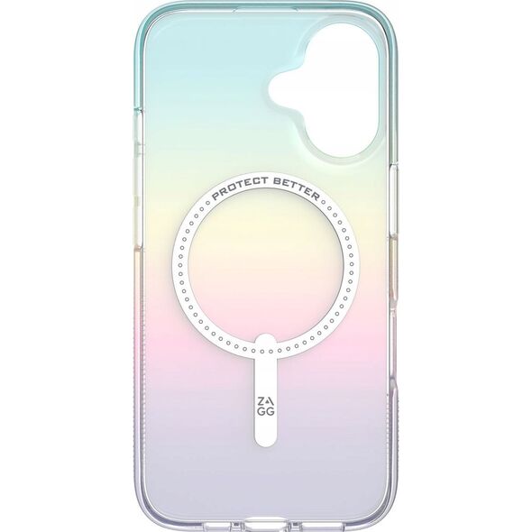 Zagg International ZAGG Milan Snap - obudowa ochronna do iPhone 16 kompatybilna z MagSafe (iridescent) 14118934 840390319463