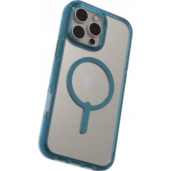 Zagg International ZAGG Santa Cruz Snap - obudowa ochronna do iPhone 16 Pro Max kompatybilna z MagSafe (retro blue) 14118941 840390318978