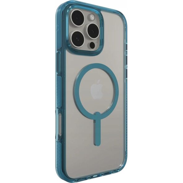 Zagg International ZAGG Santa Cruz Snap - obudowa ochronna do iPhone 16 Pro Max kompatybilna z MagSafe (retro blue) 14118941 840390318978