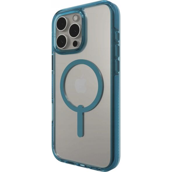 Zagg International ZAGG Santa Cruz Snap - obudowa ochronna do iPhone 16 Pro Max kompatybilna z MagSafe (retro blue) 14118941 840390318978