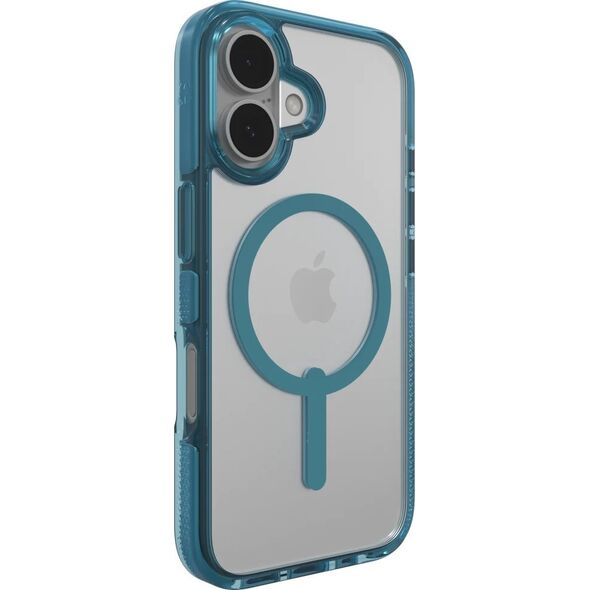 Zagg International ZAGG Santa Cruz Snap - obudowa ochronna do iPhone 16 Plus kompatybilna z MagSafe (retro blue) 14118944 840390318954