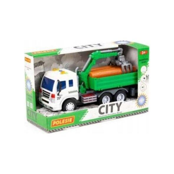 Polesie AUTO CIEZAR 32CM CITY SW/DZ PODNOS WADER P WB8 14119319 4810344096029