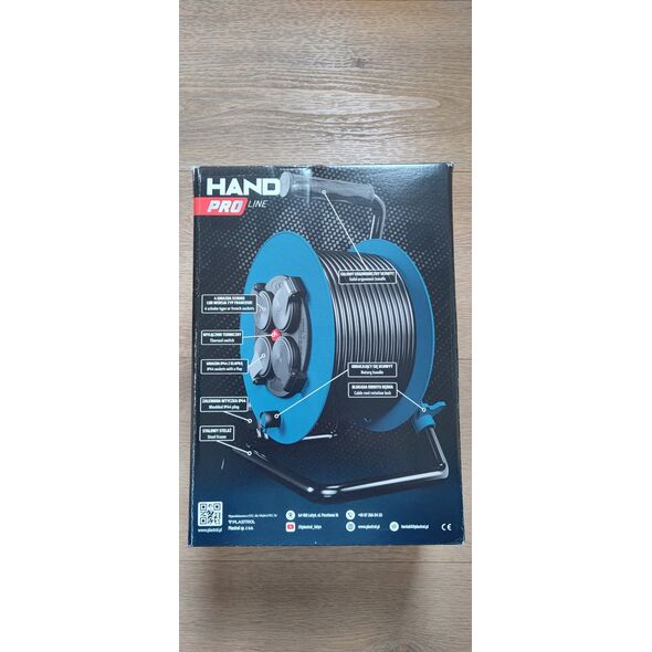 Plastrol HAND PRZEDŁUŻACZ BĘBEN 20m 3x1,5mm 16A / 3680W / IP44 14120939 5902273434252