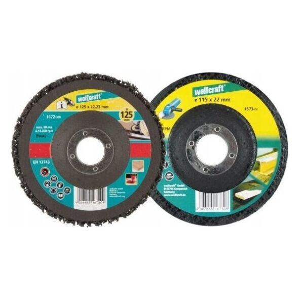 Wolfcraft Tarcza czyszcząca 125 mm/M14 Wolfcraft 14120981 4006885167209