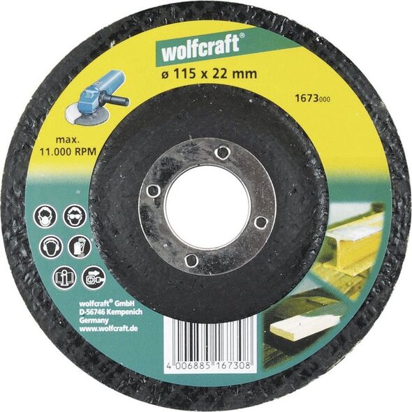 Wolfcraft Tarcza czyszcząca 125 mm/M14 Wolfcraft 14120981 4006885167209