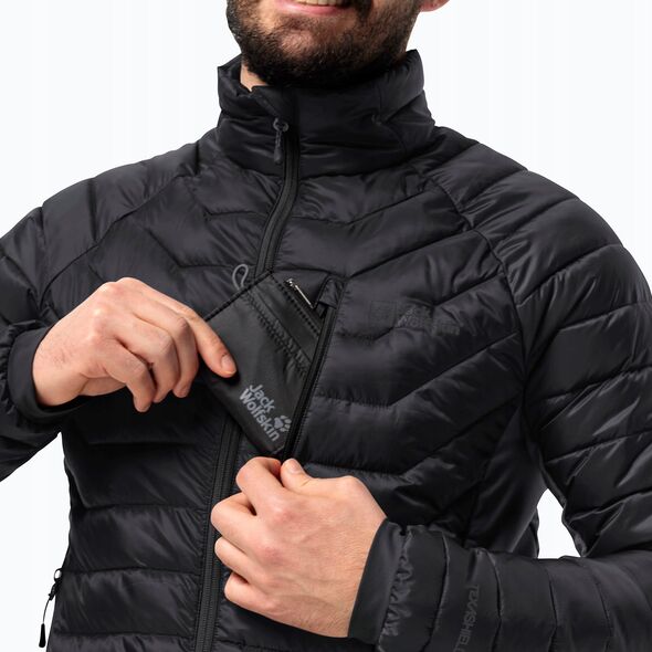 Kurtka męska Jack Wolfskin Jack Wolfskin Routeburn Pro Ins Jacket 1206862-6000 Czarne L 14121285 4064993903812