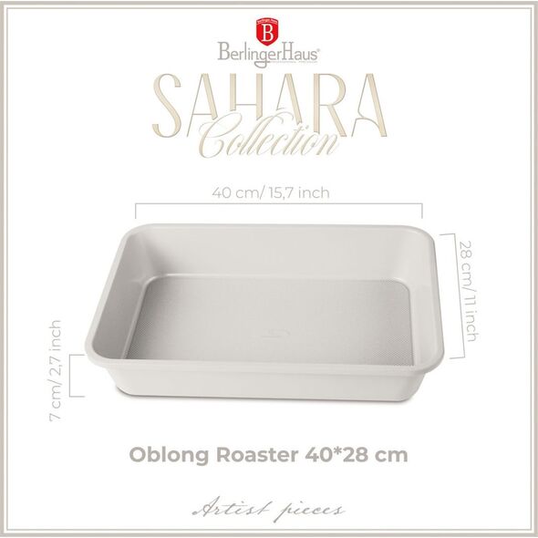 Berlinger Haus FORMA BRYTFANNA 40x28cm BERLINGER HAUS BH-7658 SAHARA 14121640 5999108472206