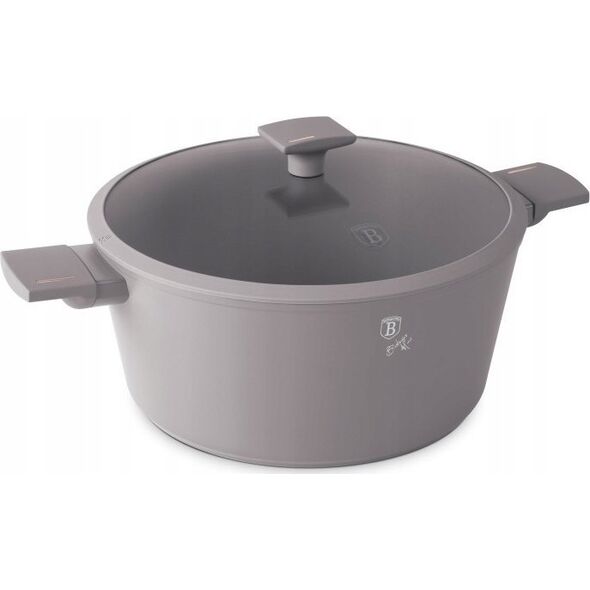 Berlinger Haus GARNEK TYTANOWY Z POKRYWĄ 30cm BERLINGER HAUS BH-8103 TAUPE 14121652 5999108469480