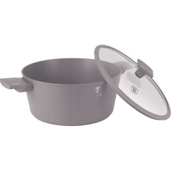 Berlinger Haus GARNEK TYTANOWY Z POKRYWĄ 30cm BERLINGER HAUS BH-8103 TAUPE 14121652 5999108469480