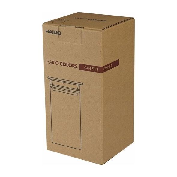 Hario Hario - Colors Canister - Pojemnik szklany bursztynowy 400ml 14124946 4977642414587