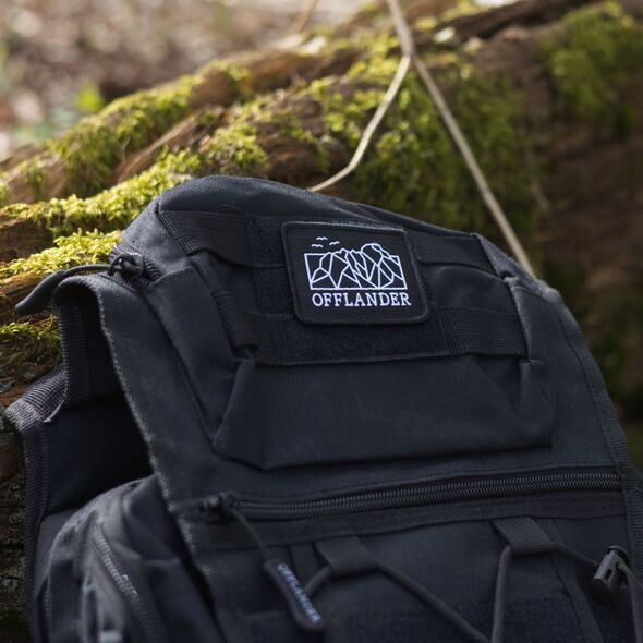 Plecak turystyczny Offlander Plecak turystyczny Survival Hiker 25 l czarny Offlander 14126138 5903733009133