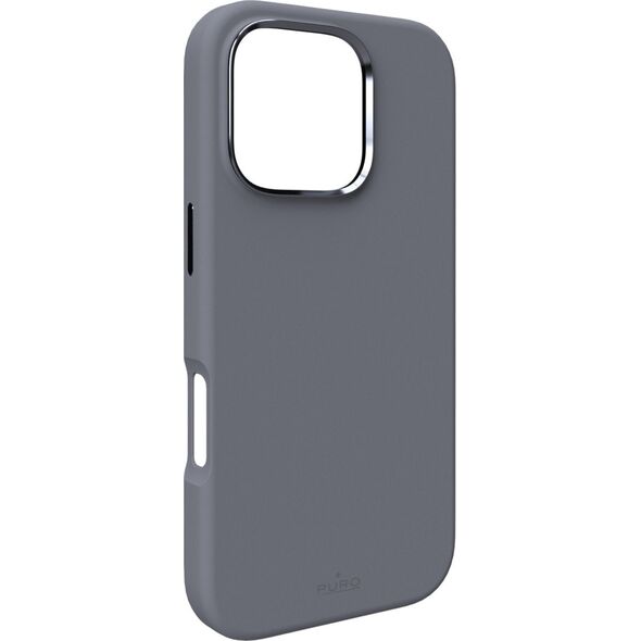 Puro Etui silikonowe Puro Icon Mag Pro MagSafe do iPhone 16 Pro - ciemnoszare 14127451 8018417485275