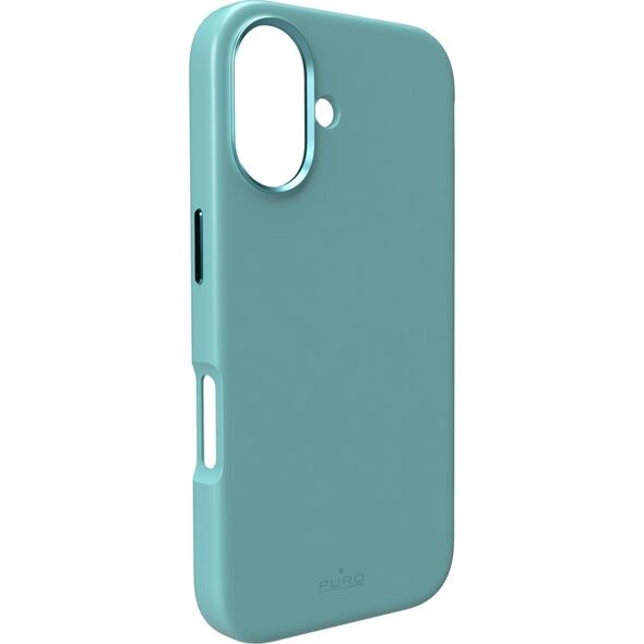 Puro Etui silikonowe Puro Icon Mag Pro MagSafe do iPhone 16 - zielone 14127463 8018417485268