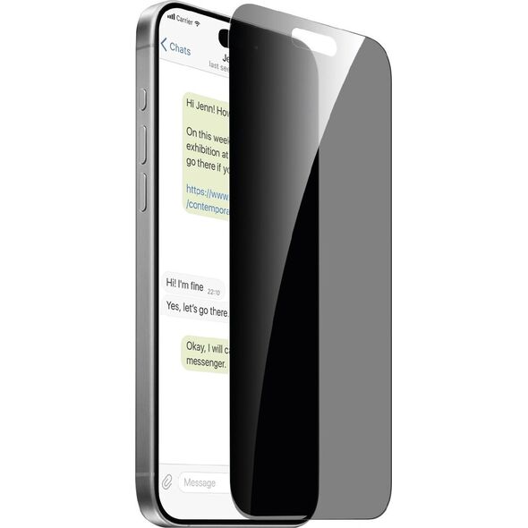 Puro Szkło hartowane Puro Privacy Tempered Glass do iPhone 16 Plus / iPhone 15 Plus 14127486 8018417490095