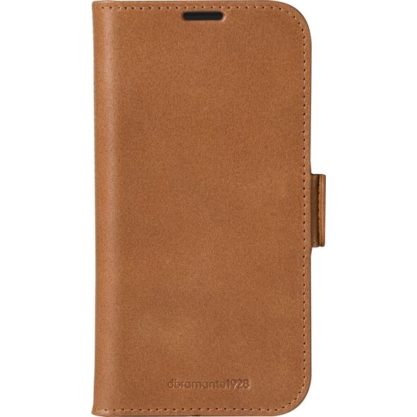 dbramante dbramante1928 Copenhagen 3 - skórzana obudowa ochronna do iPhone 16 Pro (tan) 14127846 5711428062055