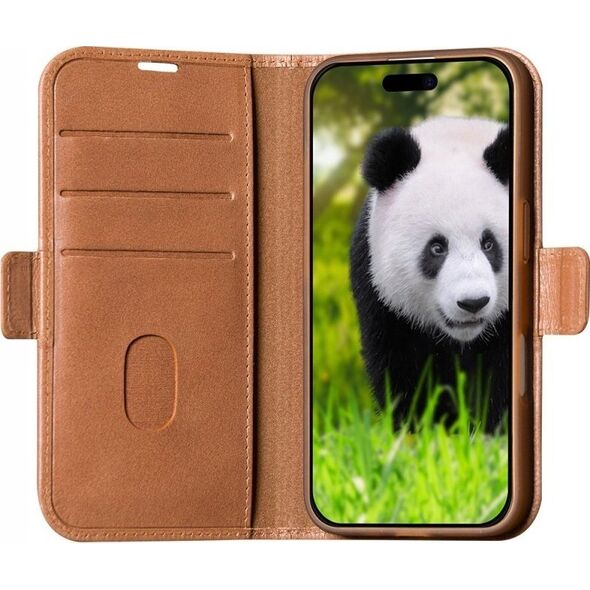 dbramante dbramante1928 Copenhagen 3 - skórzana obudowa ochronna do iPhone 16 Pro Max (tan) 14127856 5711428062079