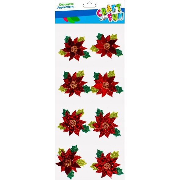 Craft with Fun OZDOBA BN NAKLEJKI 3D GWIAZDA BETL 8SZT CF12/288 14128012 5908275174325