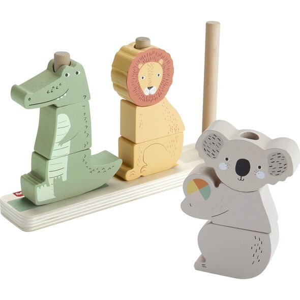 Mattel FP WOOD ZWIERZATKA UKLADAJ I SORTUJ HXV04 FOL4 14128039 194735238538