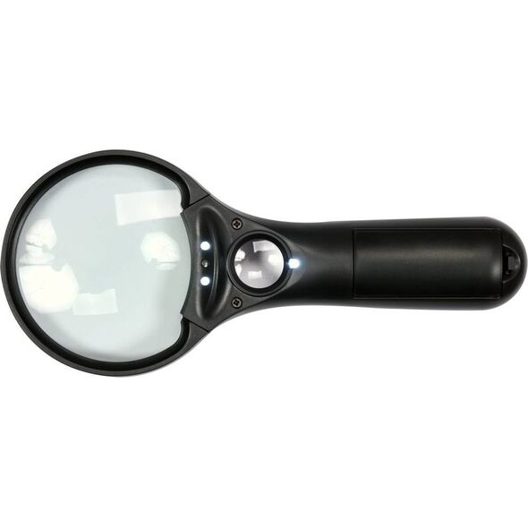Yato YATO LUPA DWIE SOCZEWKI 3x/45x PODŚWIETLENIE LED 14128367 5906083090844