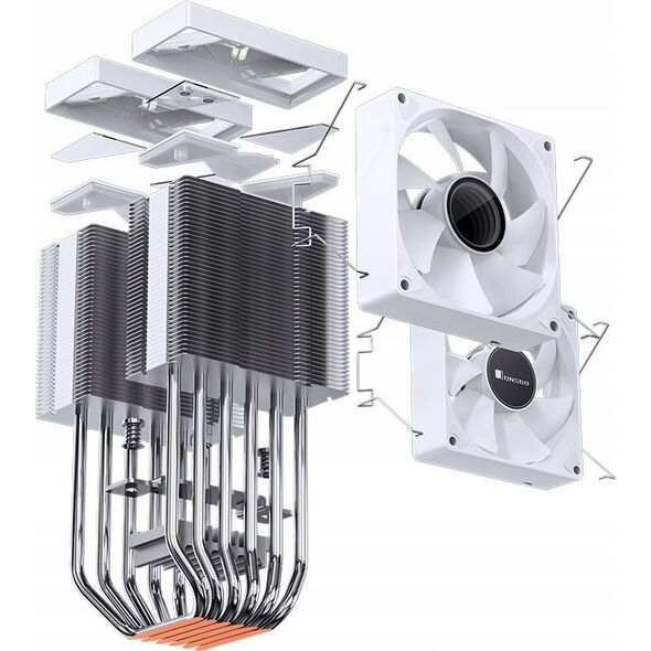 Chłodzenie CPU Jonsbo CPU Cooler JONSBO CR-1400 DV2 White 14131827 6970620553634