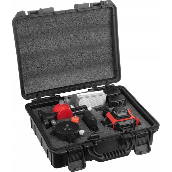 Smart laser płaszczyznowy 4x360, zielony, 30m,zest. 14132159 5901769687851