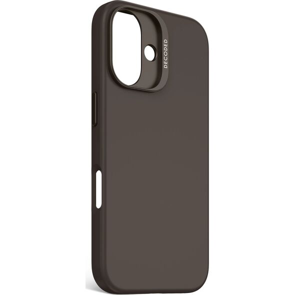Decoded Decoded AntiMicrobial Silicone Backcover - silikonowa obudowa ochronna do iPhone 16 kompatybilna z MagSafe (phantom) 14133911 8721145000824