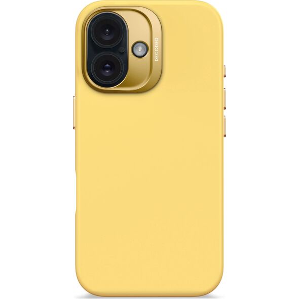 Decoded Decoded AntiMicrobial Silicone Backcover - silikonowa obudowa ochronna do iPhone 16 kompatybilna z MagSafe (popcorn) 14133944 8721145000893