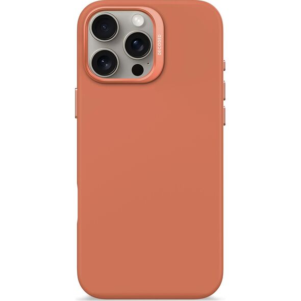 Decoded Decoded AntiMicrobial Silicone Backcover - silikonowa obudowa ochronna do iPhone 16 Pro Max kompatybilna z MagSafe (sand stone) 14133958 8721145001074