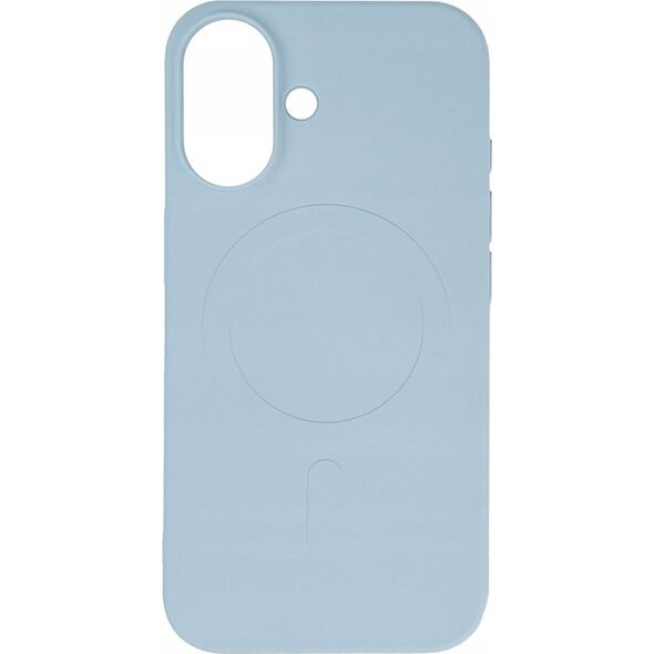 Hurtel Etui Liquid Silicone Case MagSafe na iPhone 16 - błękitne 14137746 5907769363511