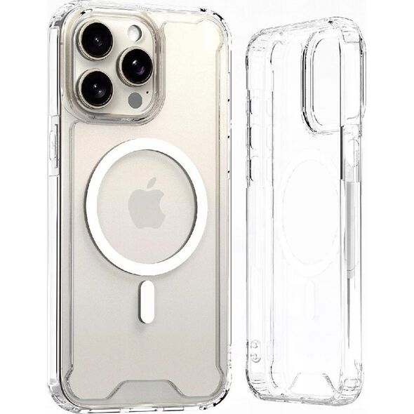Hurtel Etui Clear Corner Case MagSafe na iPhone 16 Plus - przezroczyste 14137752 5907769363825