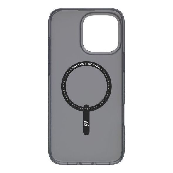 Zagg International ZAGG Milan Snap - obudowa ochronna do iPhone 16 Pro Max kompatybilna z MagSafe (raven feather) 14137800 840390319531