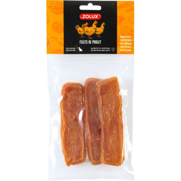 Zolux ZOLUX Przysmak naturalny dla psa Filet z kurczaka 70 g 14137878 3336024828809