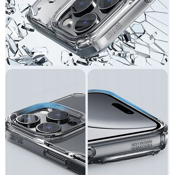 Nillkin Etui Nillkin Nature Pro Magnetic Case z MagSafe na iPhone 16 Pro - przezroczysto-białe 14145291 6902048287280