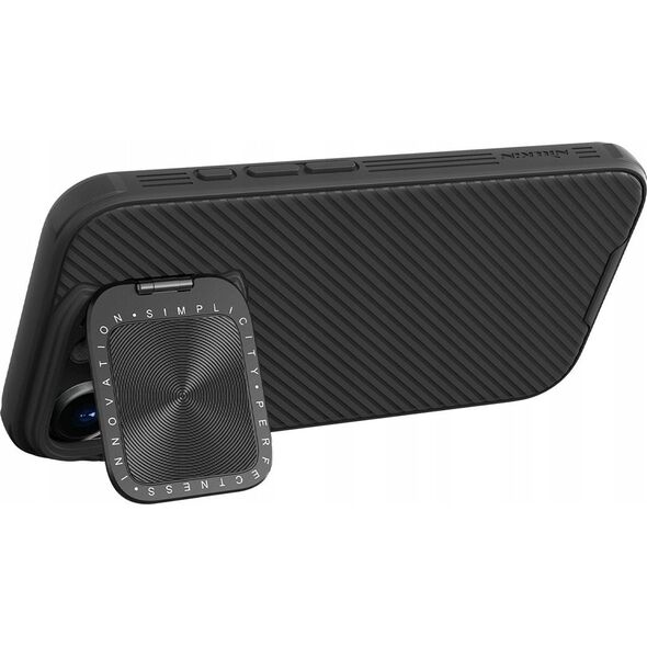 Nillkin Etui Nillkin CamShield Prop Case na iPhone 16 Pro z osłoną na aparat i podstawką - czarne 14145297 6902048282063