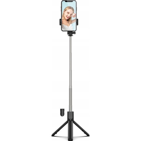 Selfie stick Hurtel Selfie stick WRY1S teleskopowy tripod 0.7m na telefon - czarny 14146928 5907769360565