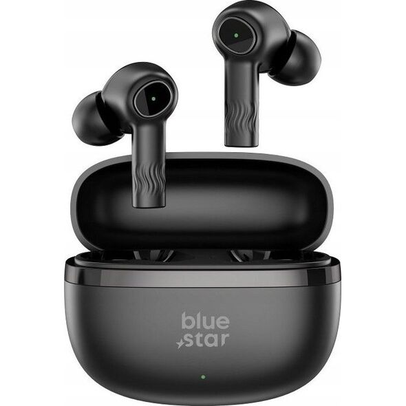 Słuchawki Blue Star Blue Star słuchawki bezprzewodowe stereo TWS AC20E z funcją ANC i ENC czarne 14150589 5903396303845