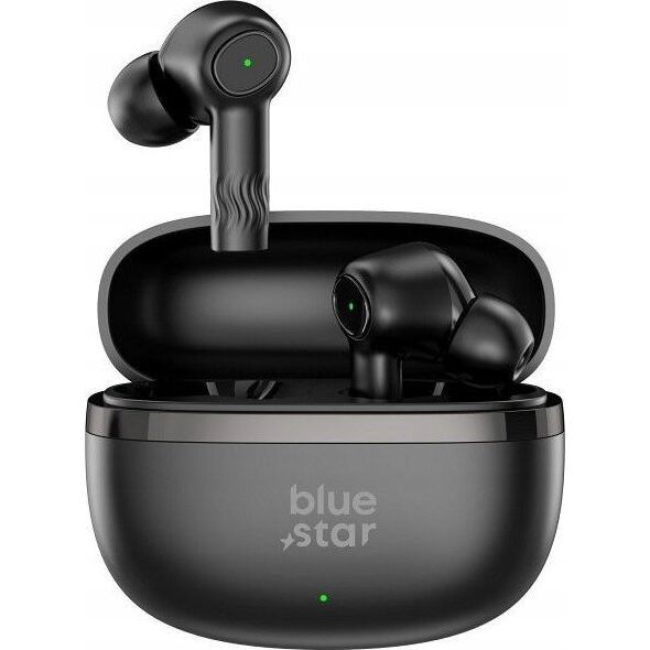 Słuchawki Blue Star Blue Star słuchawki bezprzewodowe stereo TWS AC20E z funcją ANC i ENC czarne 14150589 5903396303845
